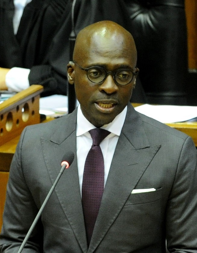 Finance Minister Malusi Gigaba delivers his budget speech in Parliament. Picture: Peter Abrahams.