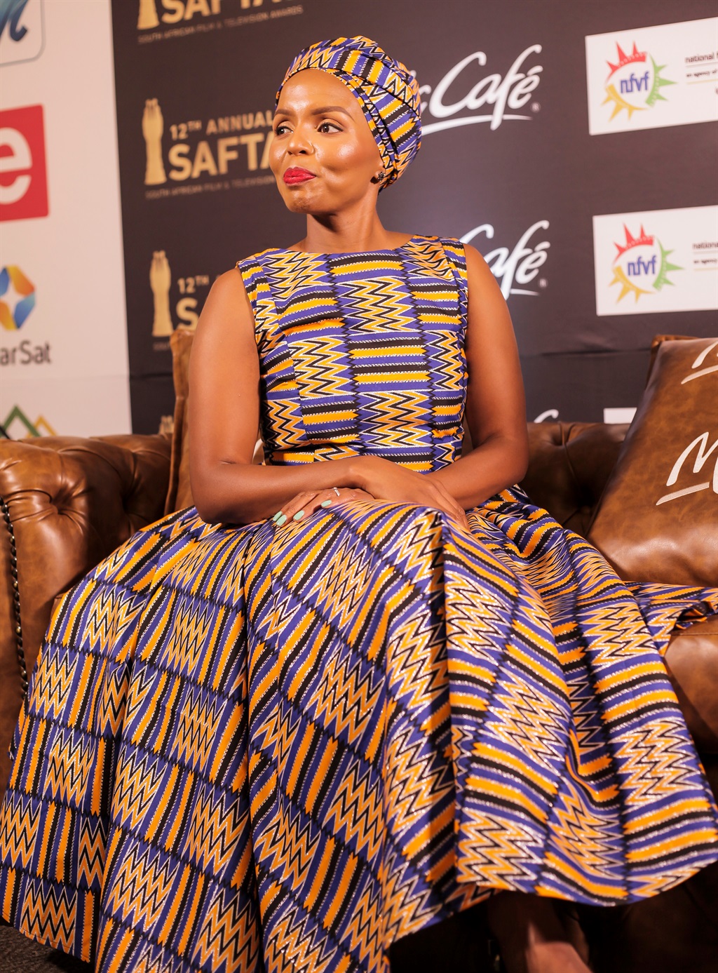 Chief executive of NFVF Zama Mkosi at the 2018 Safta nominee event last month. Picture: Mpumelelo Buthelezi