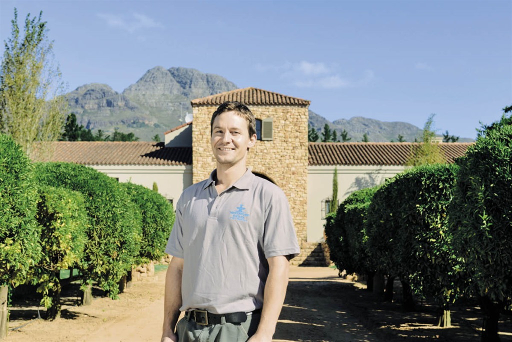 Mark le Roux, wat deur ’n vooraanstaande internasionale wynkenner as een van die opwindendste wyn­makers in die plaaslike wynbedryf beskou word.