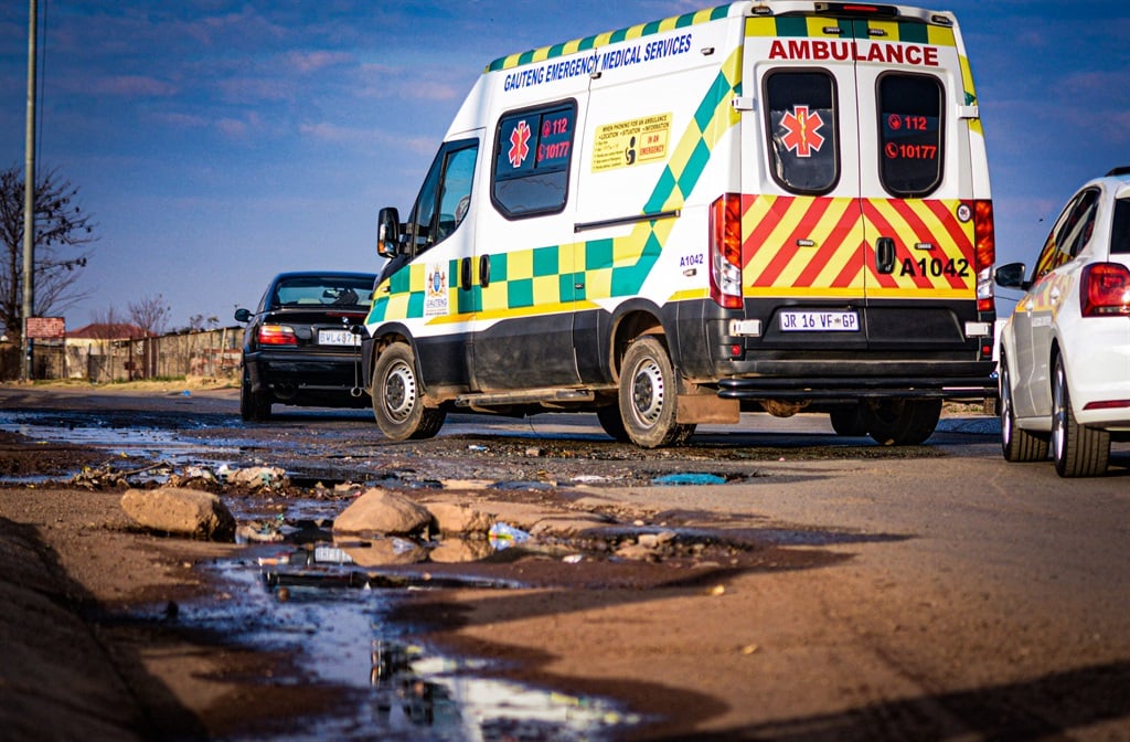 A Gauteng Emergency Medical Services crew was robbed.