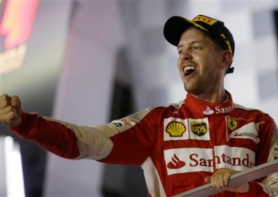 Sebastian Vettel passed a number of milestones when he guided his Ferrari to victory at the 2015 Singapore GP.