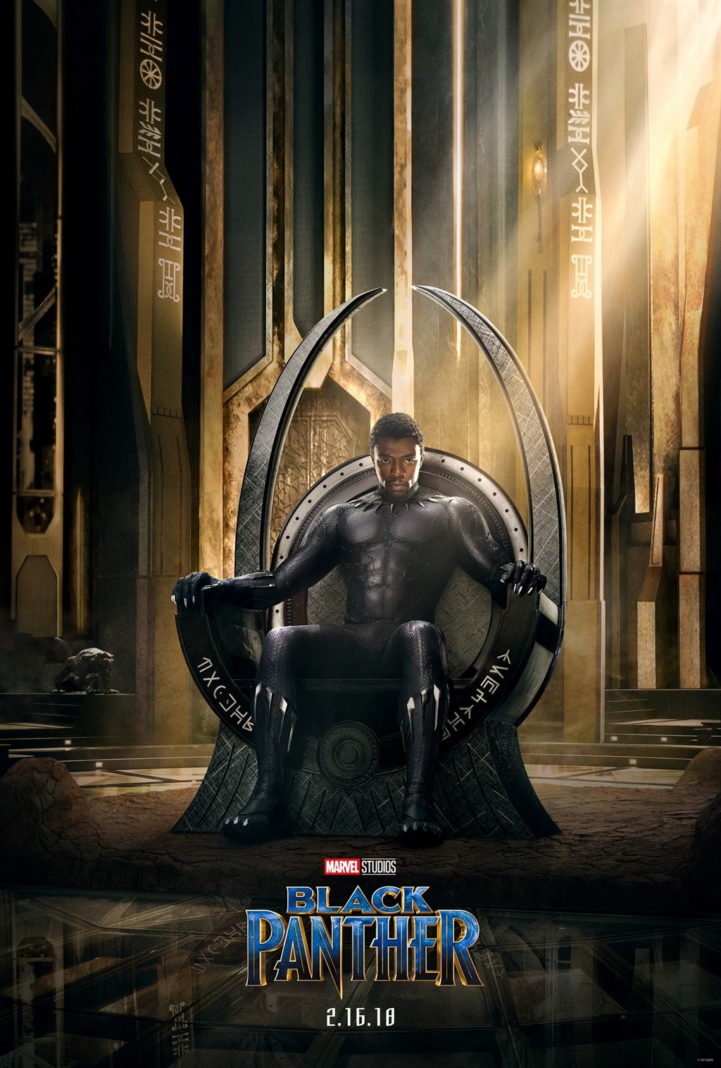 PANTHER POUNCE T’Challa, king of the box office across Africa and beyond.