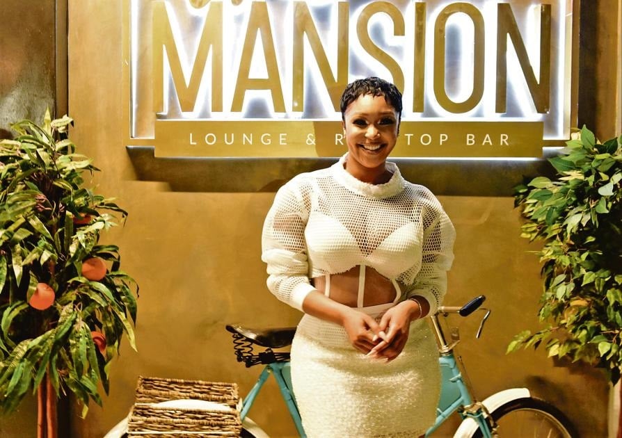 Minnie Dlamini at the launch of her business, The Mansion restaurant in Centurion. She was supported by Melanie Bala, Unathi Nkayi, and Zizo Tshwete.   Photo: Morapedi Mashashe 
  



