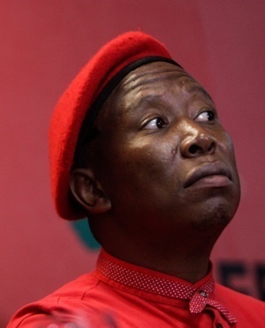 EFF Leader Julius Malema.