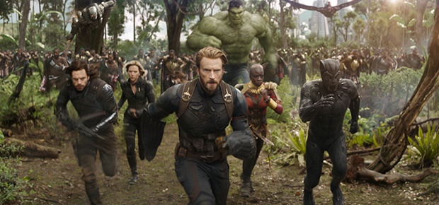 A scene in Avengers: Infinity War. (Disney)