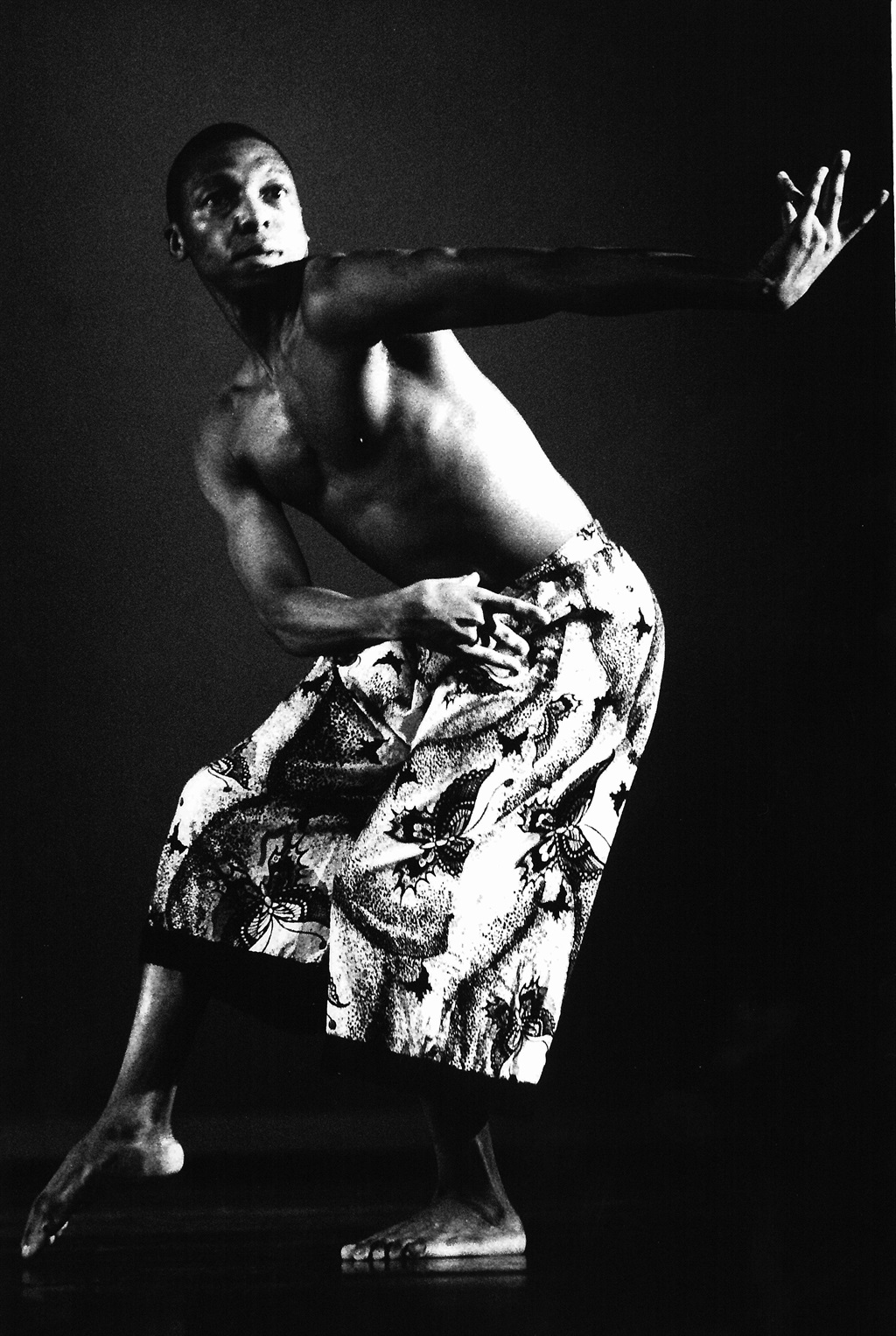 VINCENT MANTSOE A choreographer who broke through from street dancing to the stage as democracy dawned, Mantsoe went on to be the global face of South African dance’s new school. Dance Umbrella provided his first platform and he emerged with sinewy new-school solo works that acknowledged the role of tradition and the ancestors in his creative process. He is pictured here performing his breakout work Gula (1993). Picture: Mothlalife Mahlaba