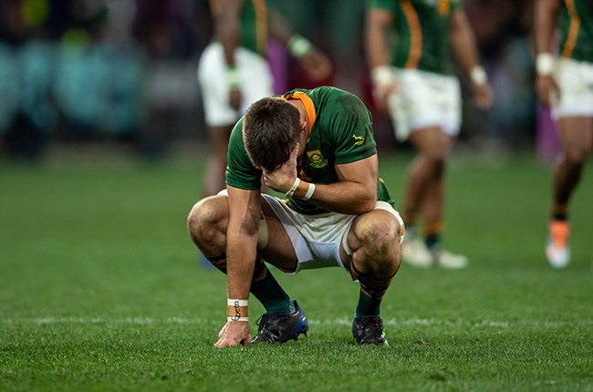 A very disappointed Muller du Plessis (Gallo)