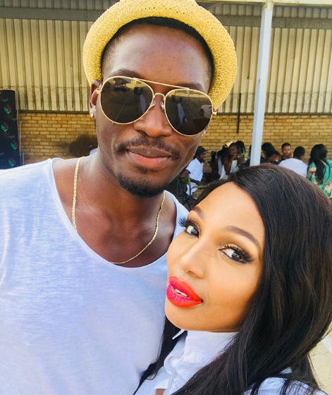 Phindile Gwala and Armando Ngandu are hopelessly in love. Photo: Instagram