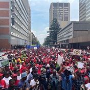 Last year Ramaphosa was booed at a May Day rally - unions say things have only got worse