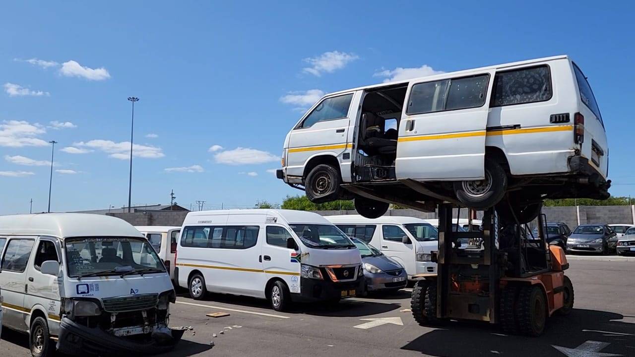 City of Cape Town has started the process to destroy impounded cars. Photo supplied by City of Cape Town