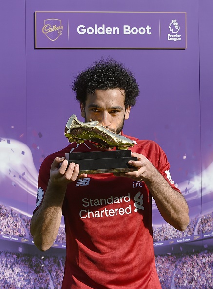 Salah sets Premier League record to win Golden Boot