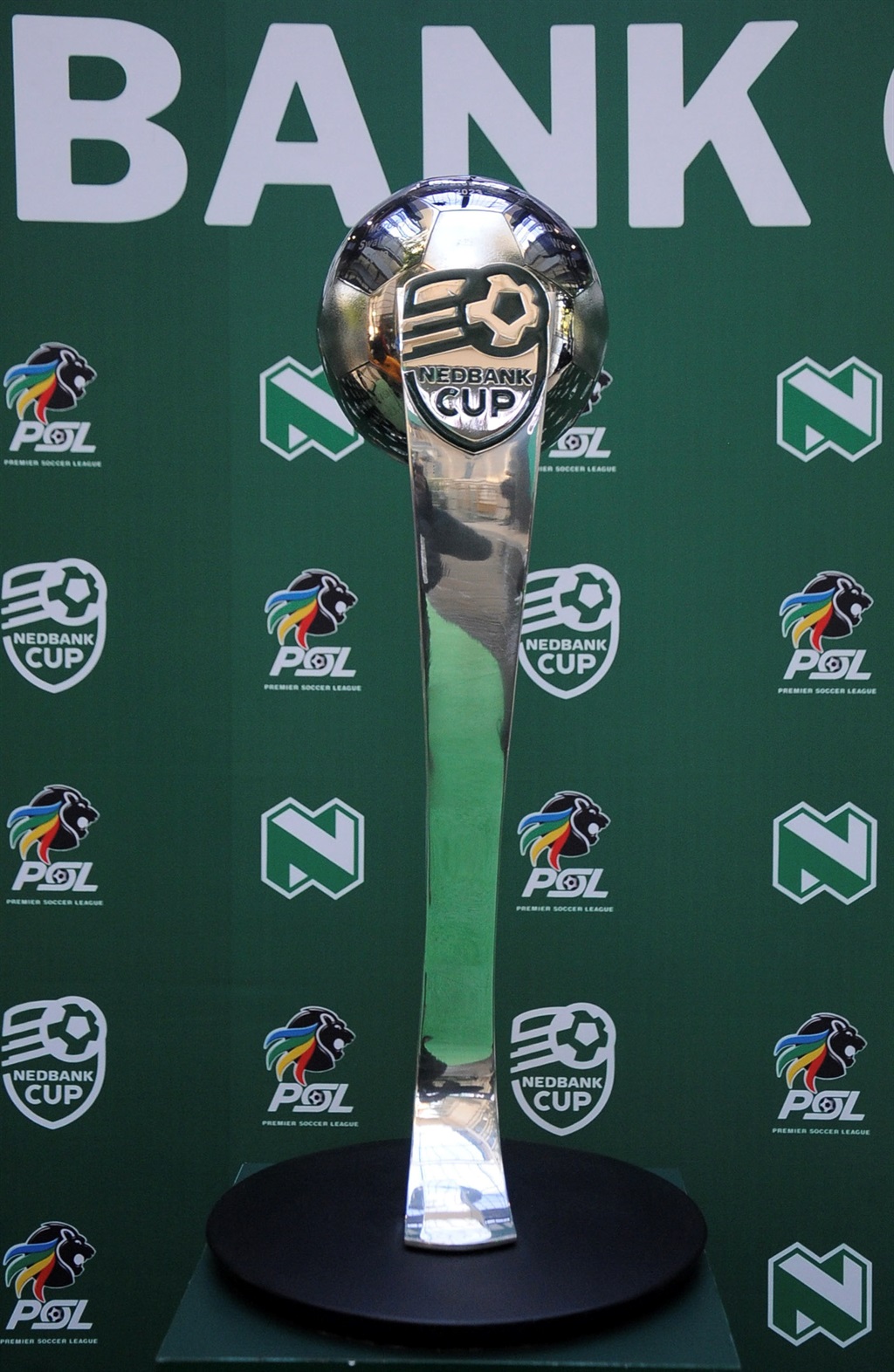 General View of trophy during the Nedbank Cup Launch in Sandton on 18 January 2024 