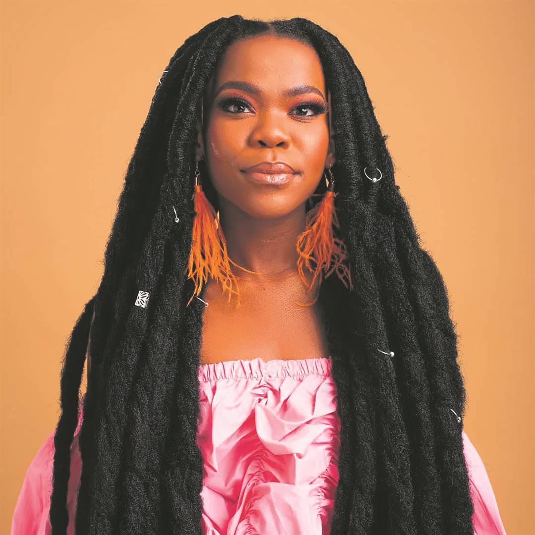 Nomfundo Moh is super excited to bag seven plaques for her debut album Amagama.         Photo from Instagram