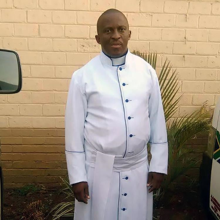 Ikhaya Labangcwele Church in Zion leader Bishop Thulani Ngwenya. Photo from Facebook 
