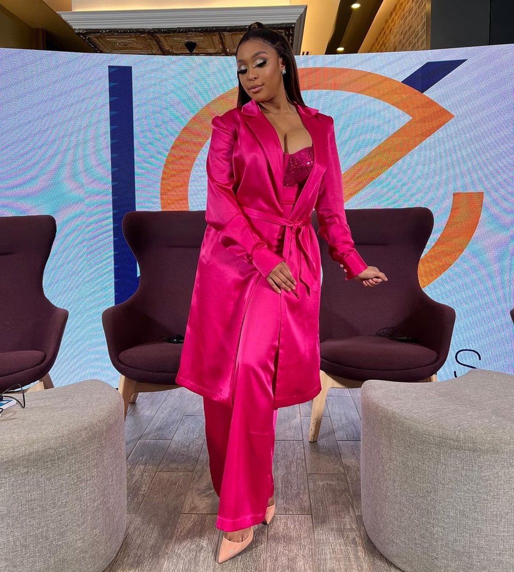 hot pink trend, fashion, south african celebs fash