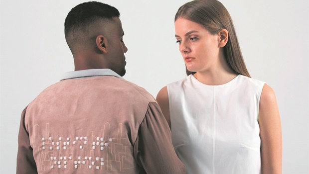Feel the difference Balini Naidoo uses Braille on clothing to help the blind and partially sighted