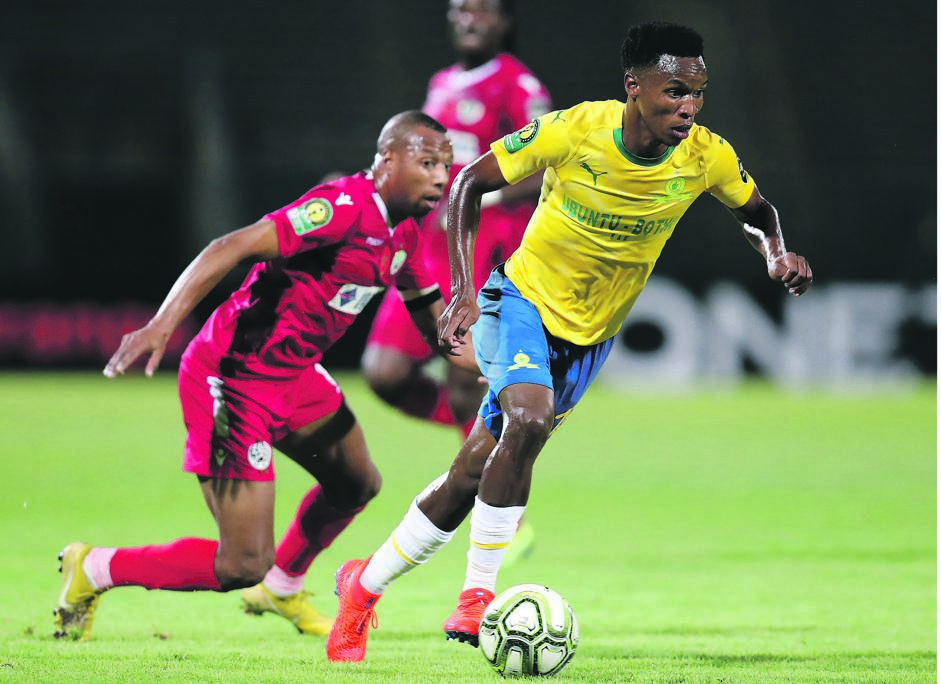 THE CONQUEROR Themba Zwane is expected to lead the Mamelodi Sundowns attack when they face Wydad Athletic in a CAF Champions League semifinal in Morocco next weekend. Picture: Muzi Ntombela / BackpagePix