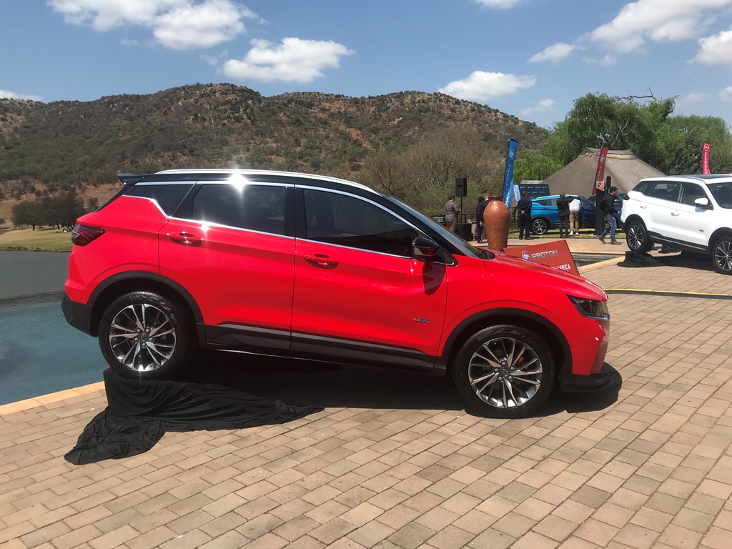 The Proton X50 on show in the Cradle of Humankind 