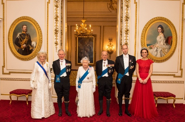 Queen, royal family, portraits