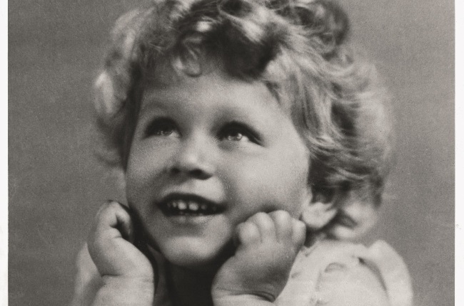 Her Majesty as a blonde, blue-eyed toddler in July 1928. Although shy, she had a cheerful, ­playful side. (PHOTO: Gallo Images/Getty Images)