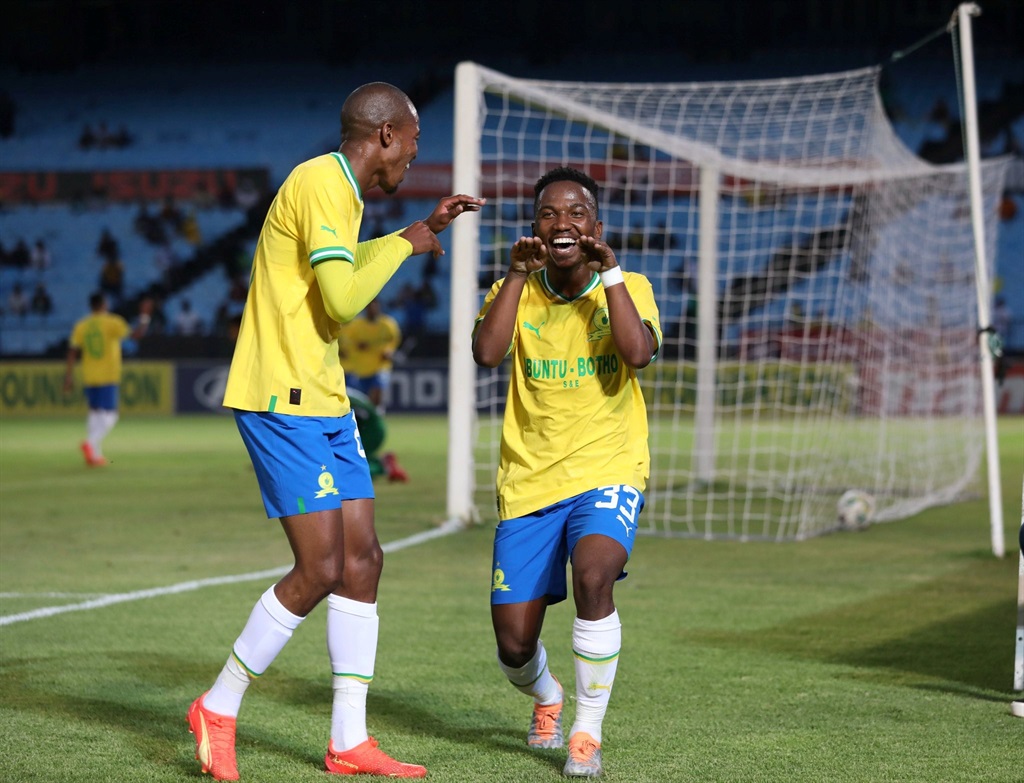 Mamelodi Sundowns in CAF action against El Passe