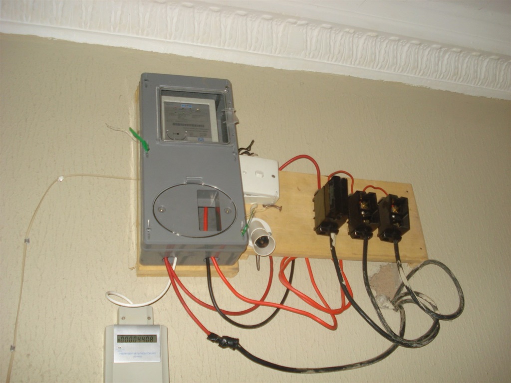 A prepaid electricity box. Picture: File