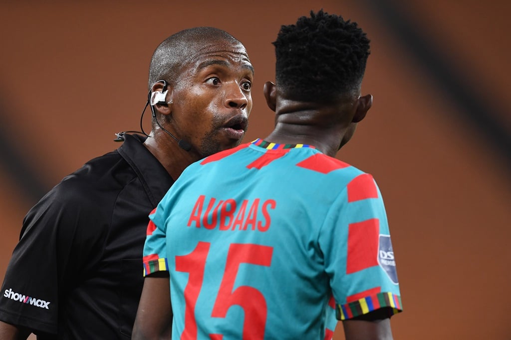 Referee Thokozani Mkhize left TS Galaxy coach Sead Ramovic not impressed with the handling of their match against Kaizer Chiefs 