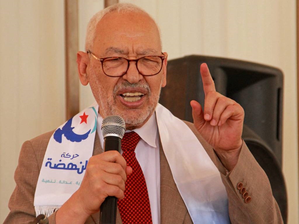 Rached Ghannouchi, head of Tunisia's Islamist Enna