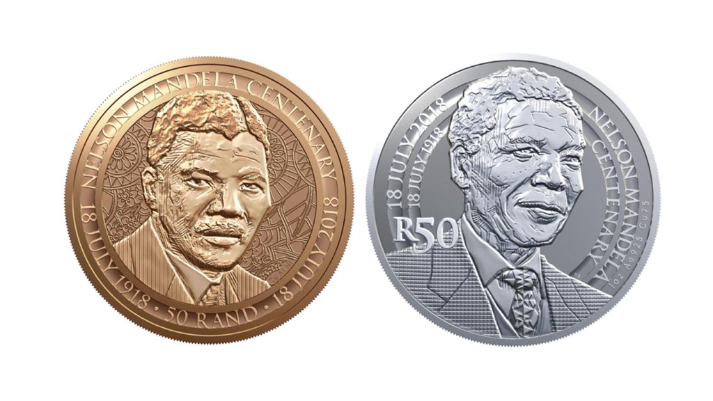 Two new R50 Mandela coins have just been launched, starting from R127