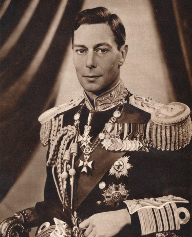 King George VI was buried nine days after his pass