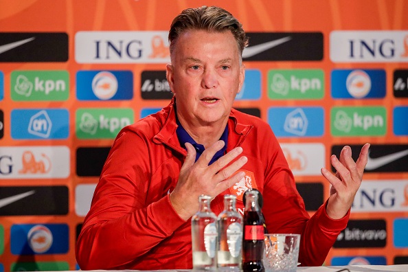 Netherlands coach Louis van Gaal
