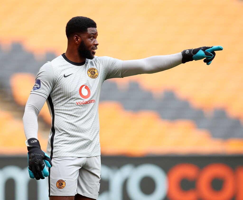 Daniel Akpeyi of Kaizer Chiefs during the DStv Premiership match between Kaizer Chiefs and Baroka FC at FNB Stadium on January 26, 2021 in Johannesburg, South Africa. (Photo by Muzi Ntombela/BackpagePix/Gallo Images),x??y:??