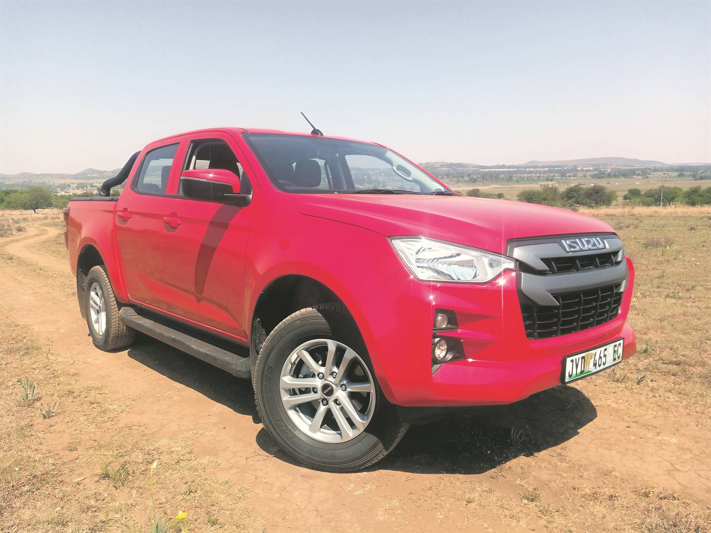 The new 7th generation Isuzu D-MAX is a show off of sorts.      Photos by Njabulo Ngcobo