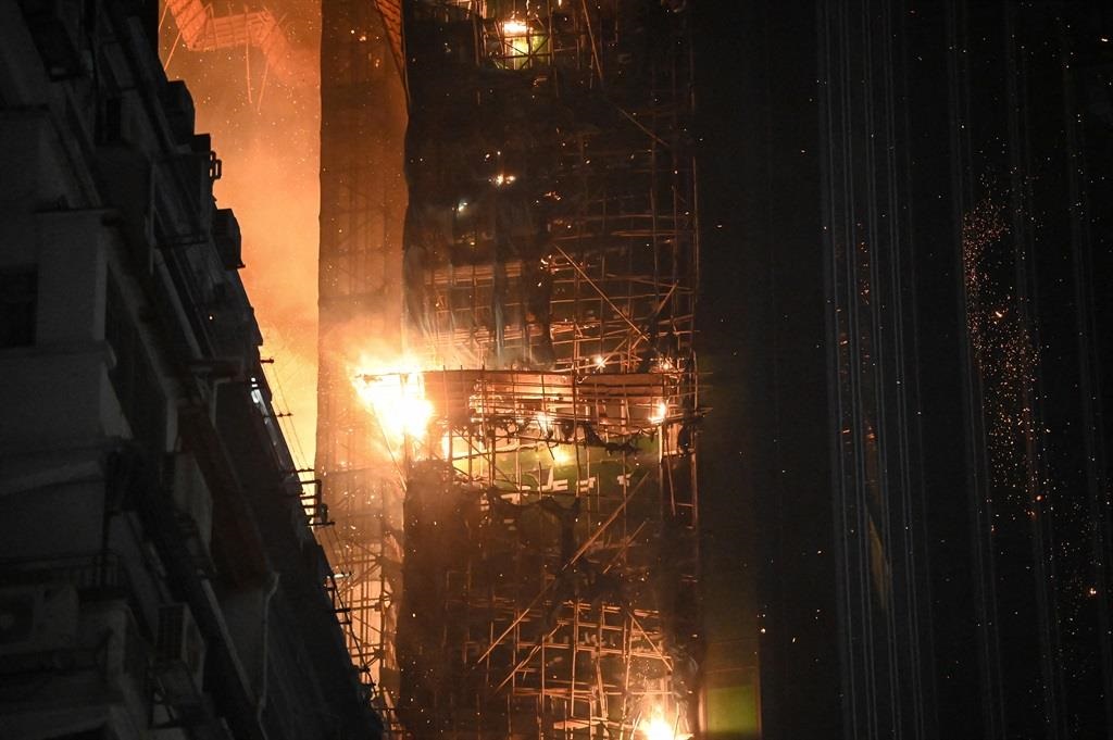 A fire broke out in Woodstock, Cape Town.