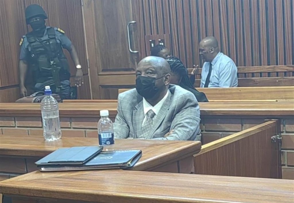 Isaac Plaatjies at his bail appearance on new facts in the Dimbaza Magistrate's Court.