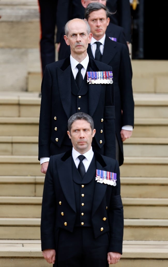 Paul attends the Committal Service for the Queen a
