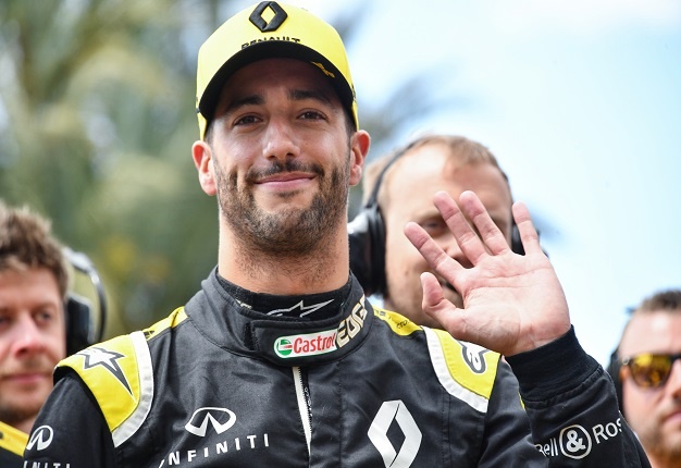 Daniel Ricciardo. Picture :Supplied/ AFP