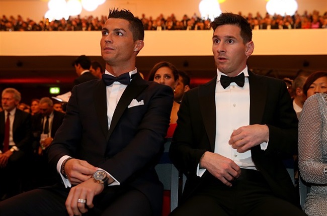 Louis Vuitton Collab Lionel Messi and Cristiano Ronaldo 