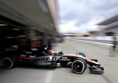 <b>CHANGE NEEDED:</b> Force India (pictured here) and Sauber believe drastic change is needed in F1. <i>Image: AP / Shizuo Kambayashi</i>
