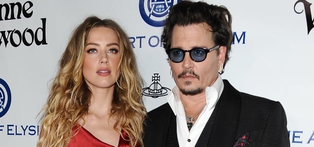 Johnny Depp and ex-wife Amber Heard. (PHOTO: Getty Images) 