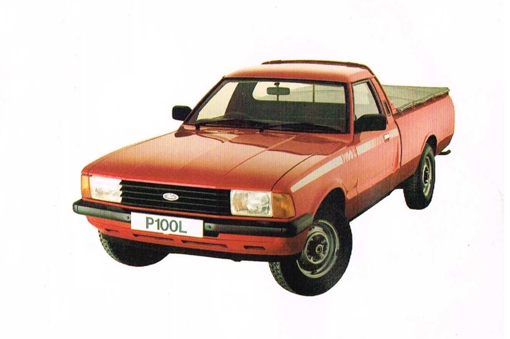 The Ford P100 pickup as sold in the UK. 