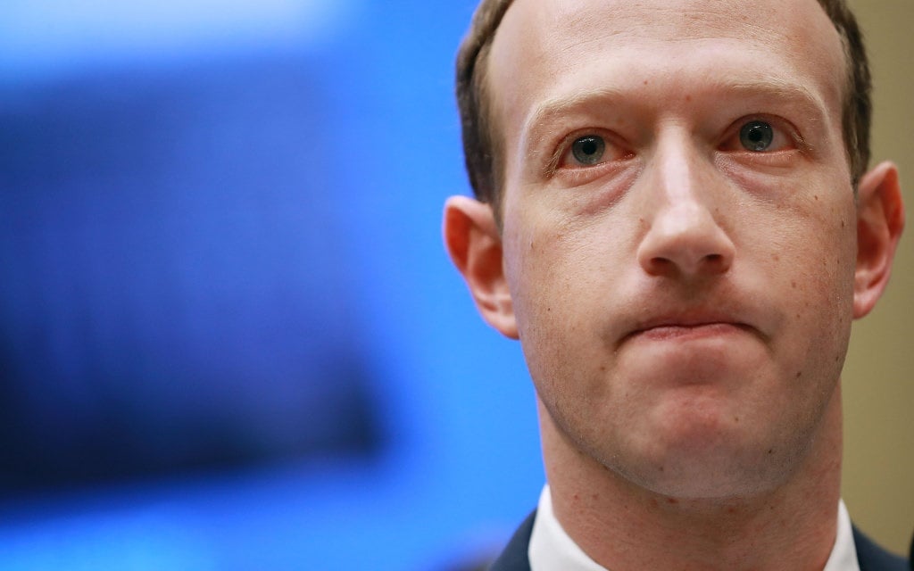 Facebook's CEO, Mark Zuckerberg.
