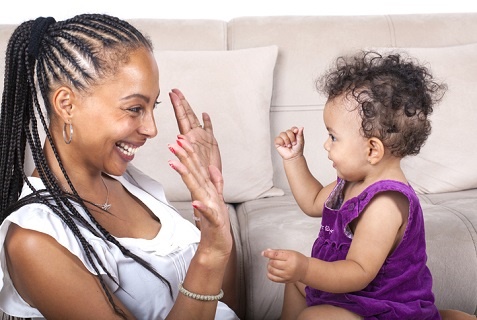 Speech development in babies 