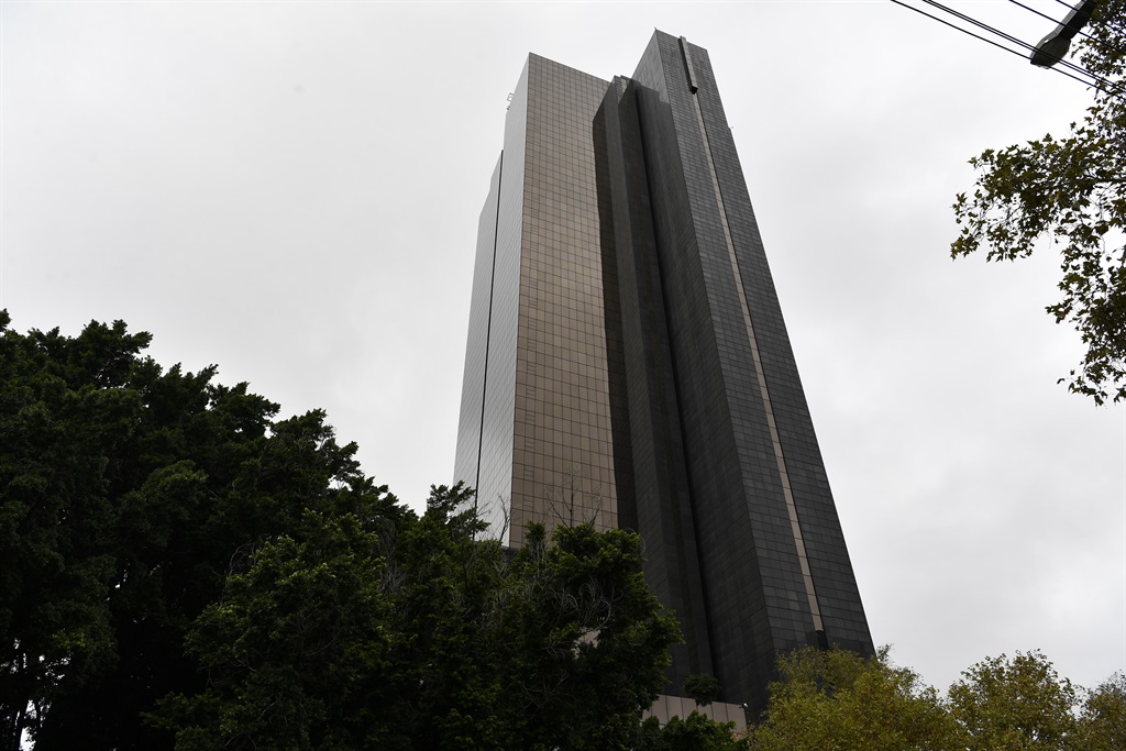 A general view of the South African Reserve Bank in Pretoria. 