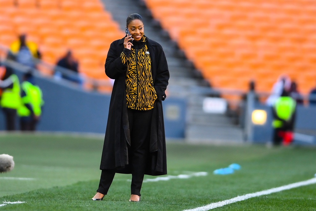 Jessica Motaung during the DStv Premiership match between Kaizer Chiefs and AmaZulu FC at FNB Stadium on 26 August 2023 in Johannesburg. 