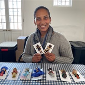 One stitch at a time: Homeless woman who escaped abusive marriage finds courage making 'worry dolls'