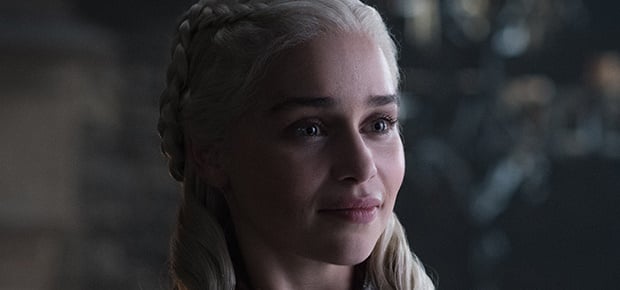 Emilia Clarke in a scene from 'Game of Thrones'. (HBO/Helen Sloan)