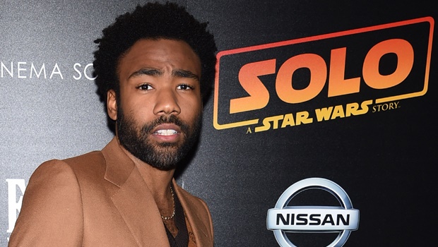 Donald Glover at a screening of Solo: A Star Wars story.