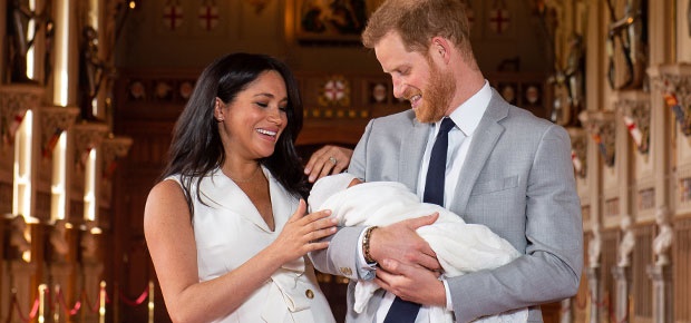 Meghan, Prince Harry and baby Archie