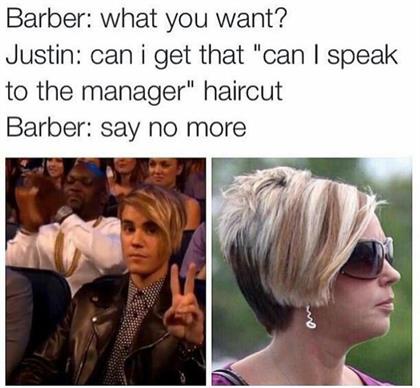 haircut karen mom